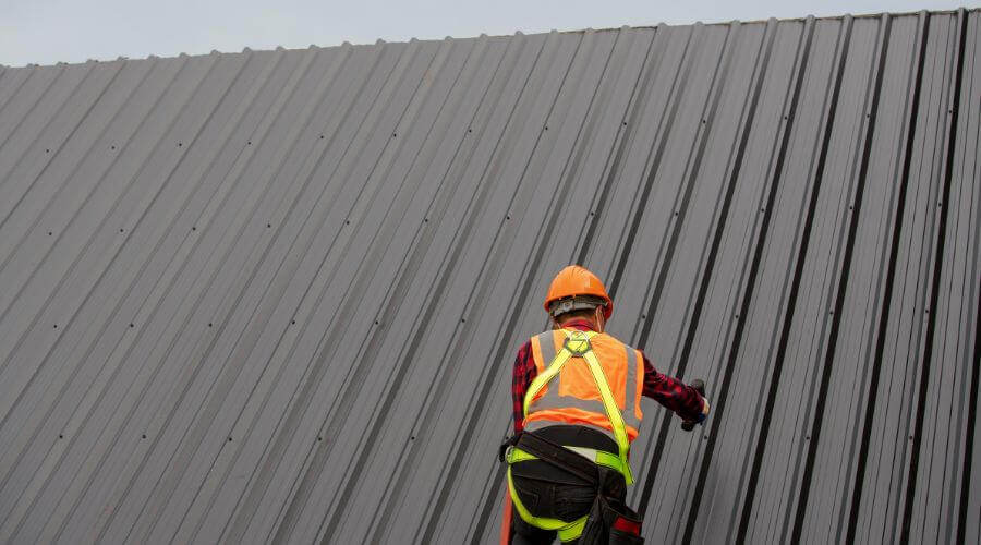 Professional metal roof installation in Redbird, OK